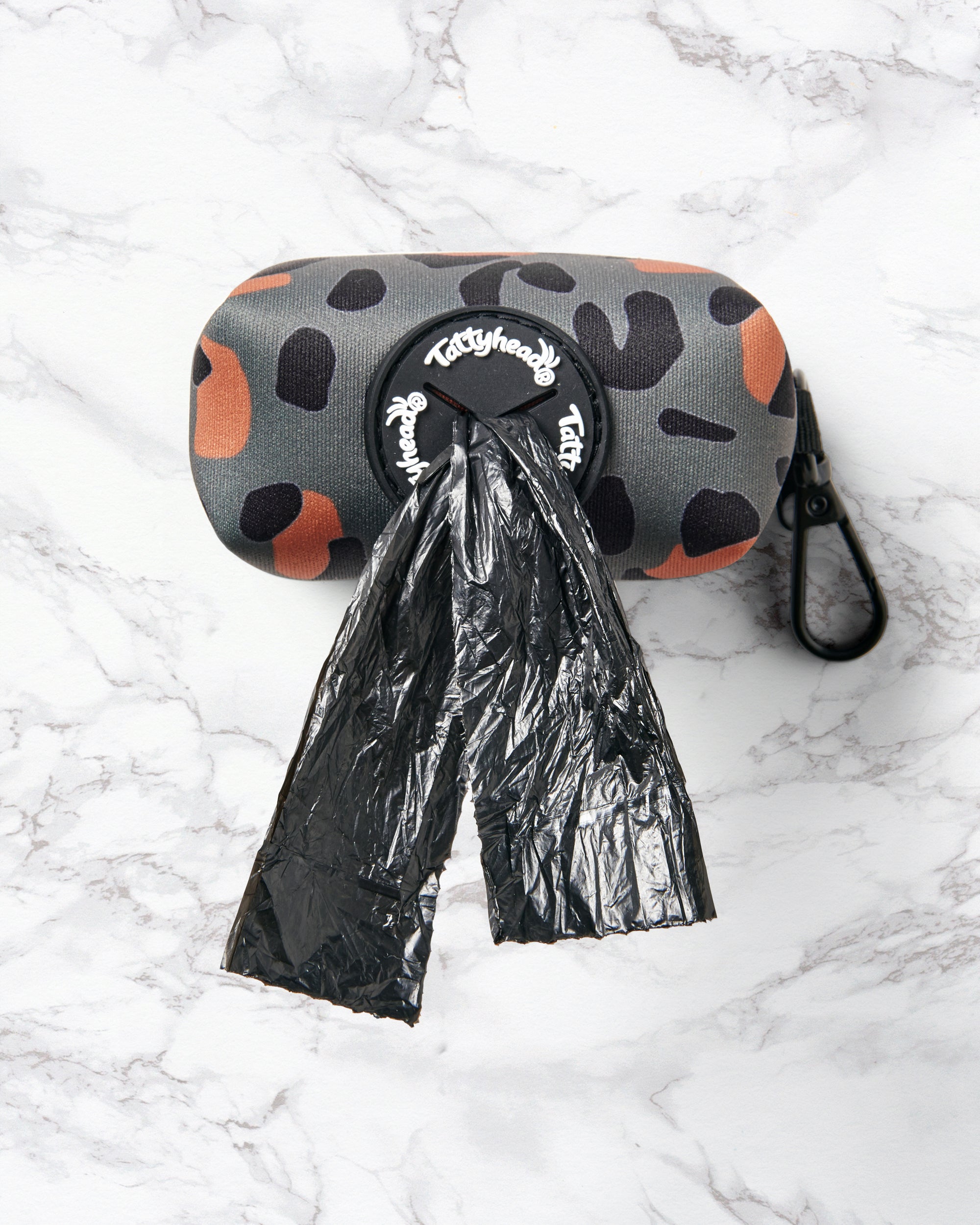 Khaki Leopard Print - Harness & Poo Bag Combo
