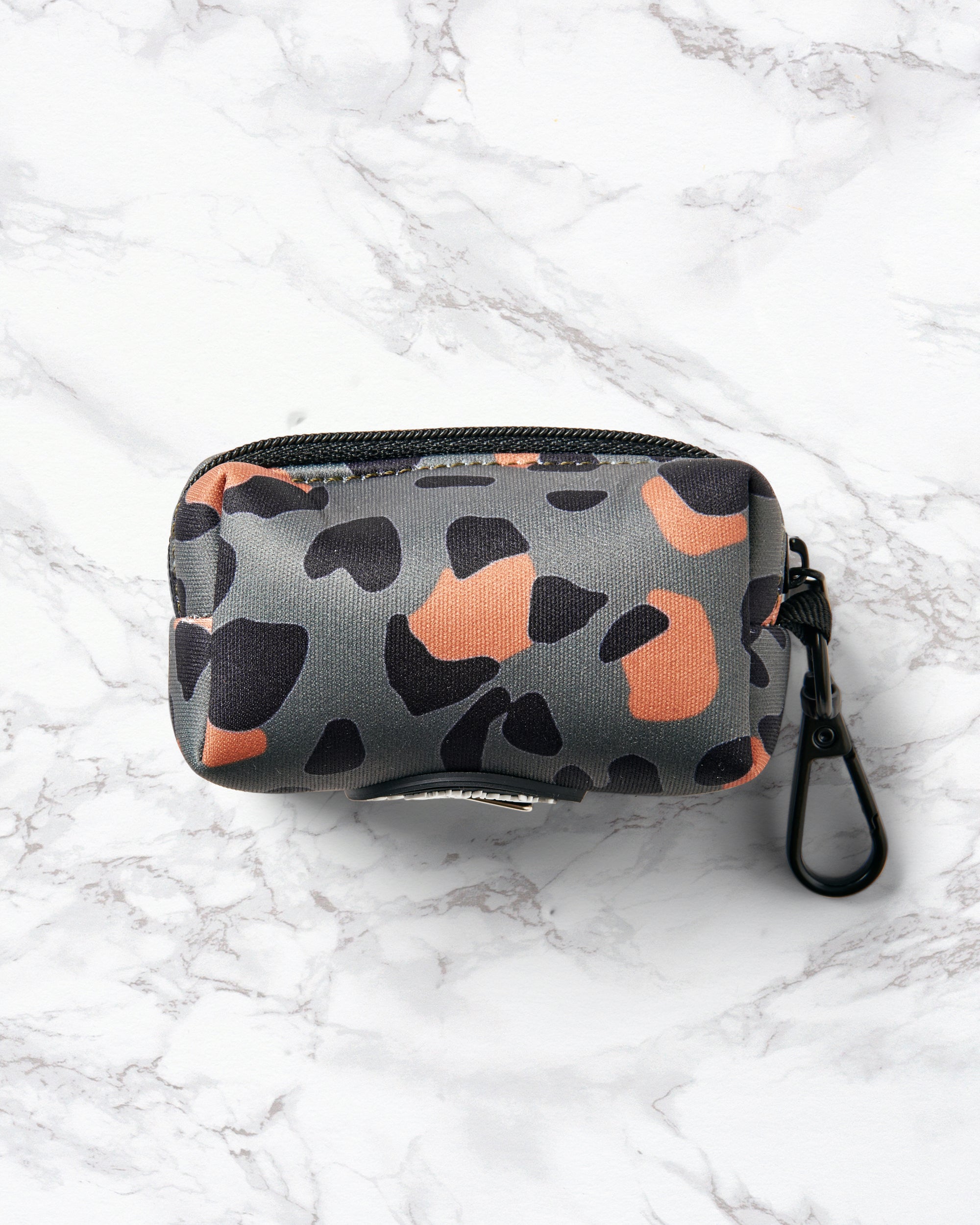 Khaki Leopard Print - Dog Poo Bag Holder