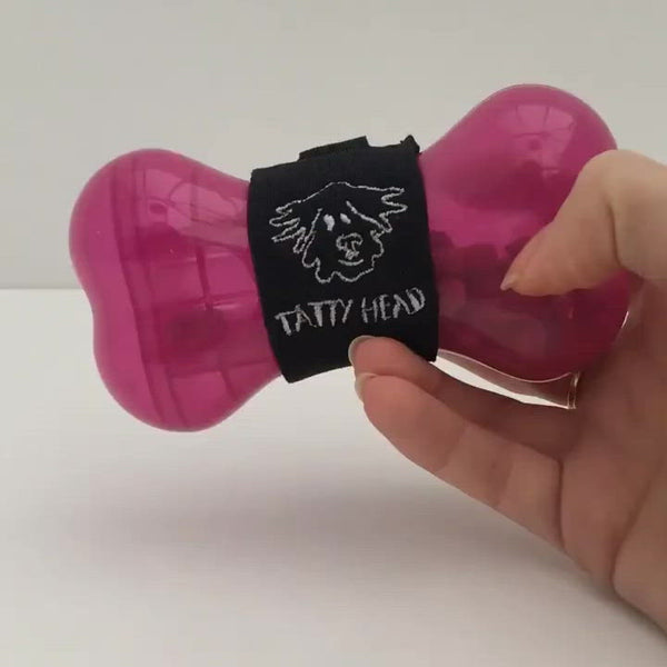 Dog treat dispenser for walks top